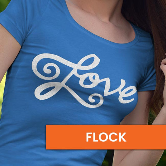 Flock Heat Transfer Vinyl - 20" Roll